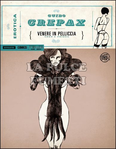 EROTICA #     1 - GUIDO CREPAX - VENERE IN PELLICCIA: EROS E PSICHE